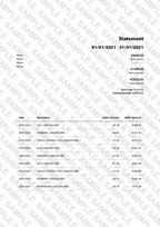 Monzo Bank Statement