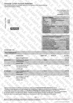 Metro Bank Statement